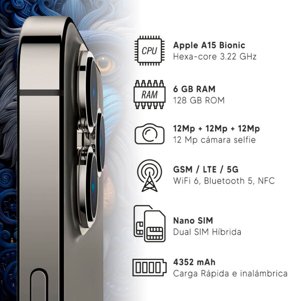 Iphone 13 Pro Max 128 Gb  + Regalo  NEGRO