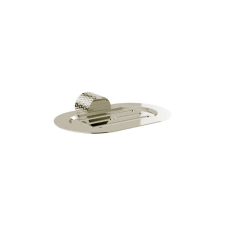 JABONERA DE METAL LINEA SIGNATURE COLOR GRIS BRUSHED NICKEL GRIS-BRUSHED NICKEL
