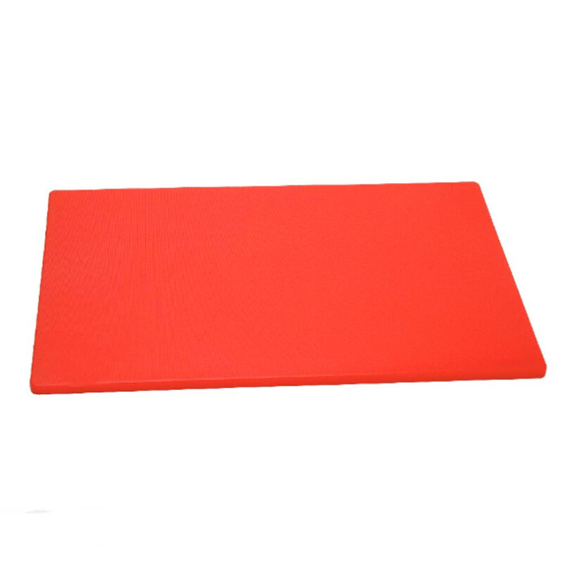 Tabla de picar en polipropileno Roja - F/CBRD-1824 Tabla de picar en polipropileno Roja - F/CBRD-1824