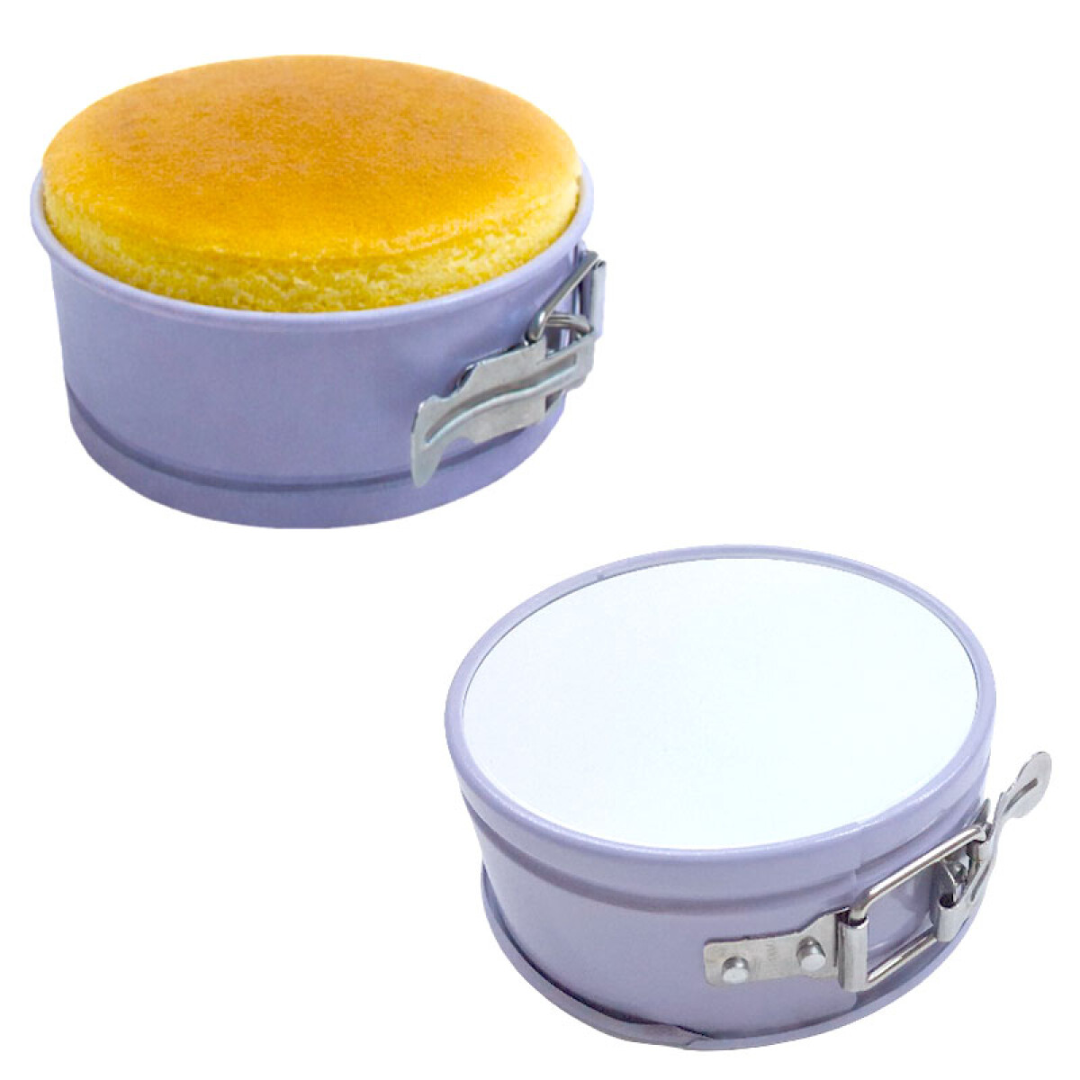 Tortera desmontable redonda 12 diam x 5cm 2 pcs - Tortera Desmontable Redonda 12 Diam X 5cm 2 Pcs 
