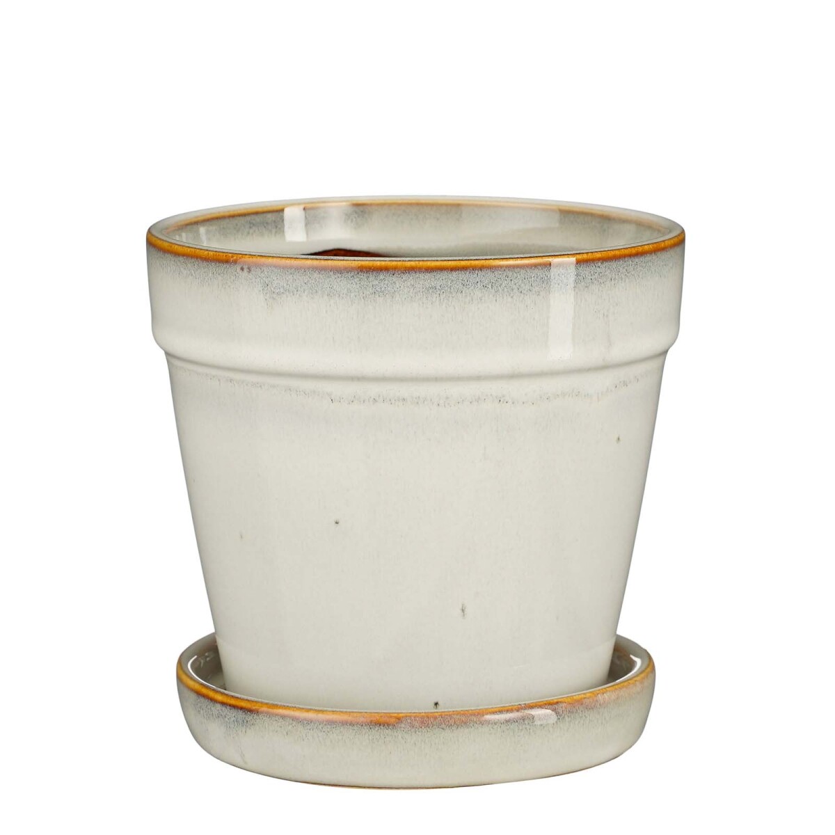 MACETA - SMALL CERAMICA NATURAL-BEIGE CLINT 