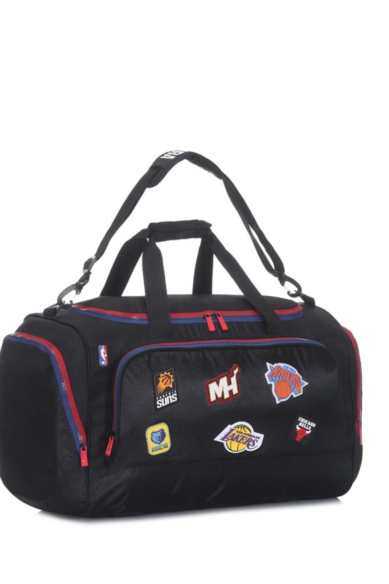 Bolso nylon deportivo clásico - NBA Negro