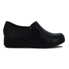 Zapato Mujer Comfortflex Con Cierre Negro