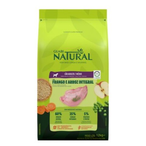 Guabi Perro Adulto Raza Mediana 12 kg Guabi Perro Adulto Raza Mediana 12 kg