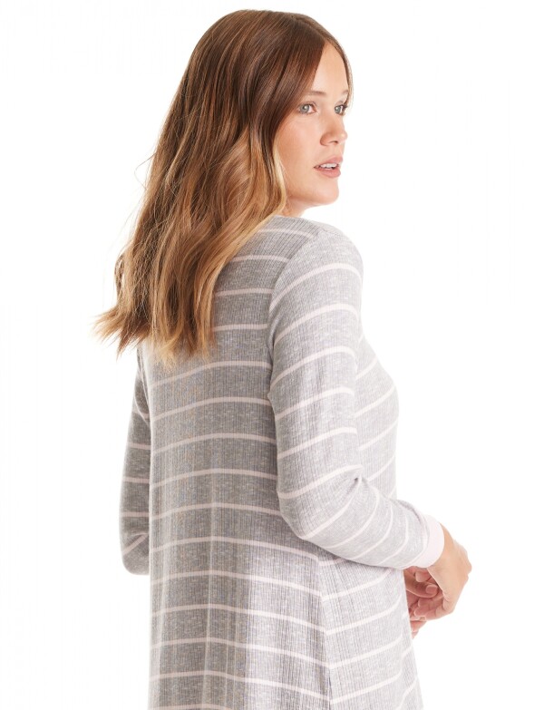 Camison A Rayas GRIS/MULTI