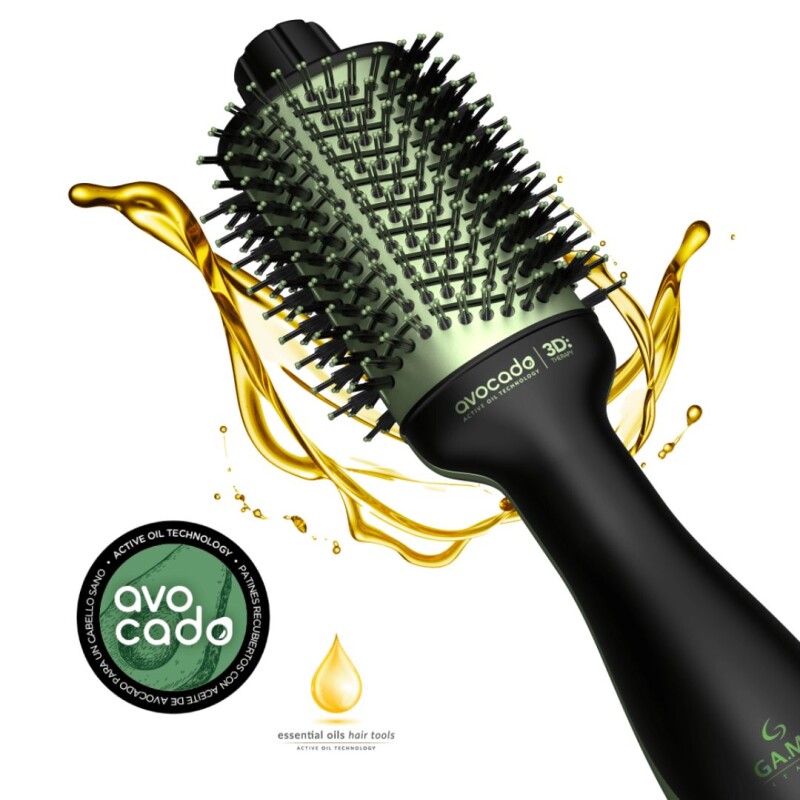 Cepillo Secador Avocado Gama Power Brush 3D Cepillo Secador Avocado Gama Power Brush 3D