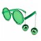 Lentes con Bola de Espejos Verde
