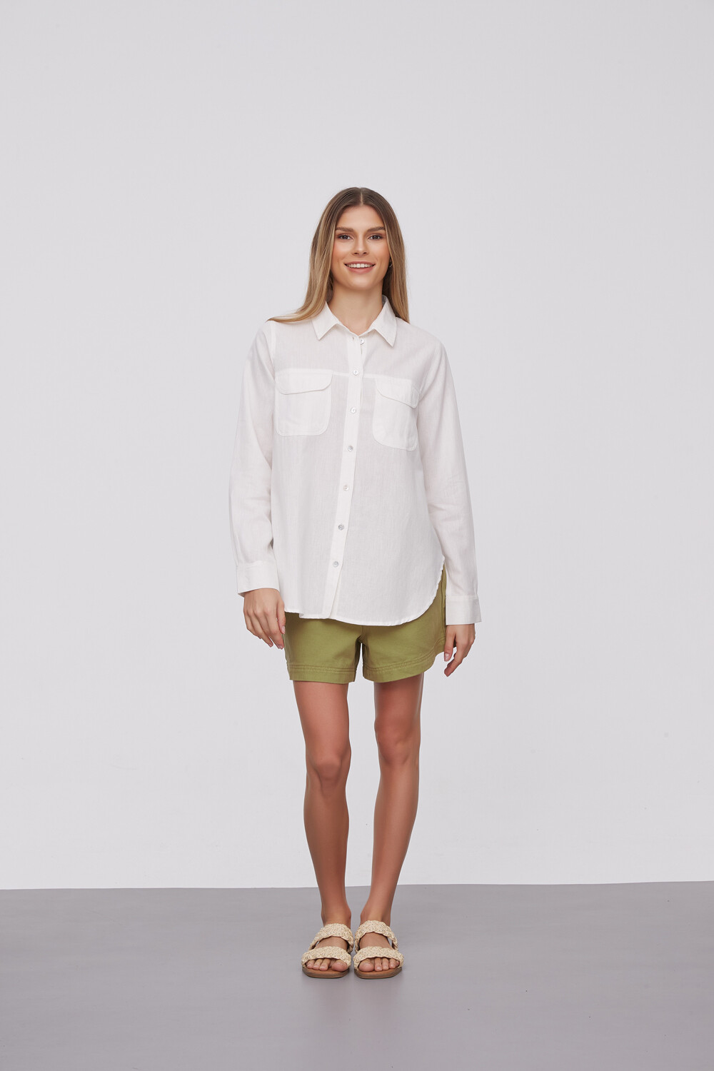 Camisa Sadia Marfil / Off White