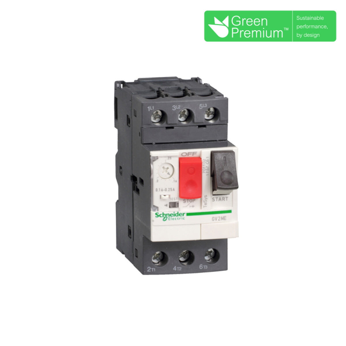 Guardamotor 3P DIN 1,6-2,5A GV2ME - TL2407 