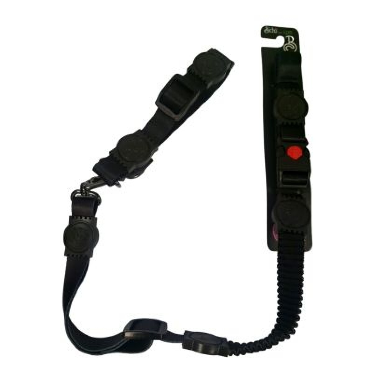 Collar + Correa Mano Libre - Negro 