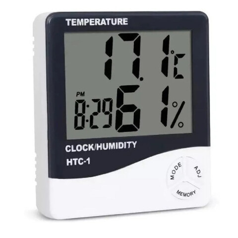 Medidor Temperatura Y Humedad Reloj Digital Varias Funciones Medidor Temperatura Y Humedad Reloj Digital Varias Funciones