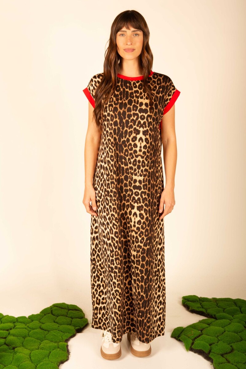 Vestido Gaspar - Leopardo 