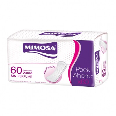 Protectores Diarios Mimosa 60 Uds. Protectores Diarios Mimosa 60 Uds.