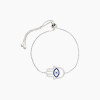 Pulsera en plata 925 y circonias con diseño de mano de fátima Pulsera En Plata 925 Y Circonias Con Diseño De Mano De Fátima