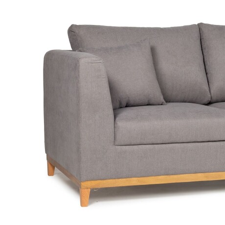 Rinconera Belfast - Tela Microfibra - Chaise derecho 2160 (Grafito)