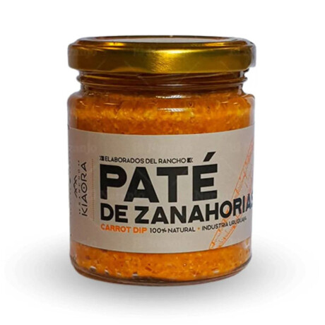 Pate Kiaora 180 Grs de Zanahoria
