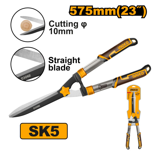 TIJERA PODA CORTA CERCO 60CM INGCO HHS6001 TIJERA PODA CORTA CERCO 60CM INGCO HHS6001