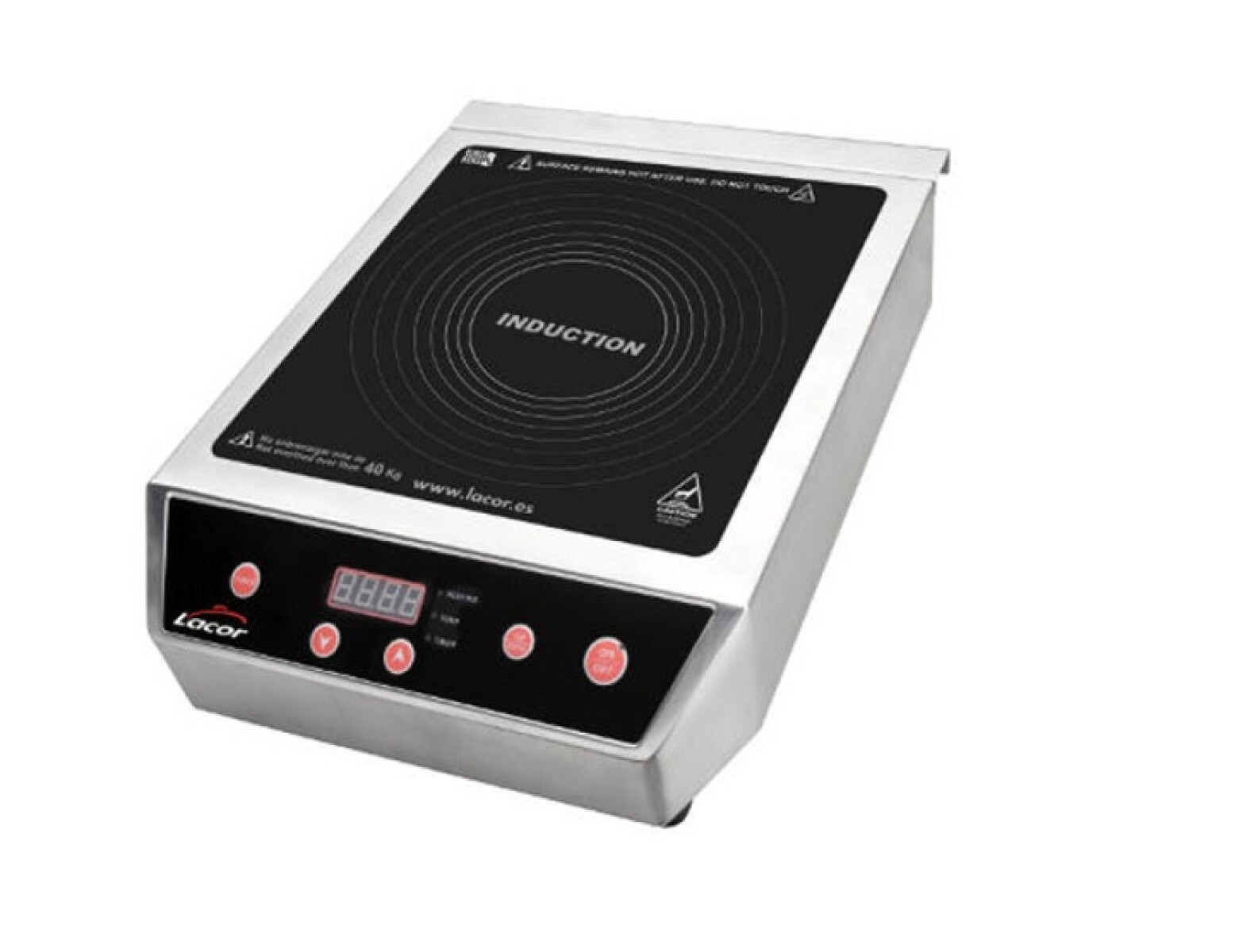 Anafe inducción simple 3500 W 