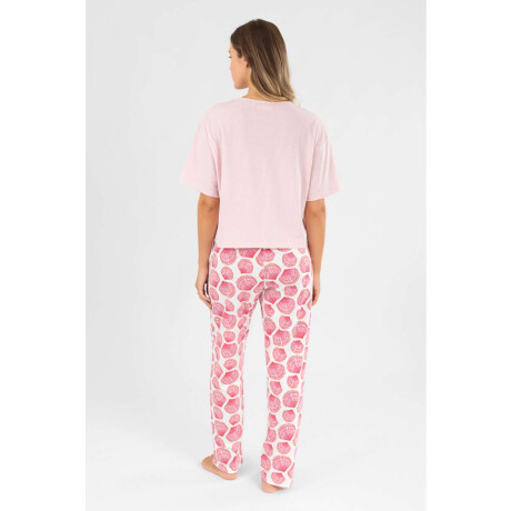 Pijama shell pantalon Rosado