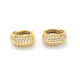 Caravanas en Oro 18 K Y Brillantes Caravanas en Oro 18 K Y Brillantes