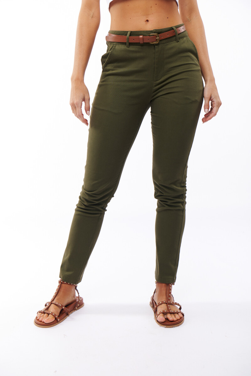 PANTALON ACTIVE VERDE OSCURO