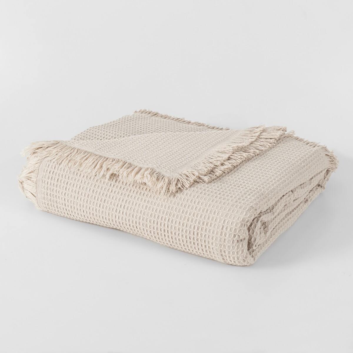 Manta Cotton II Beige - 220x250 cm 