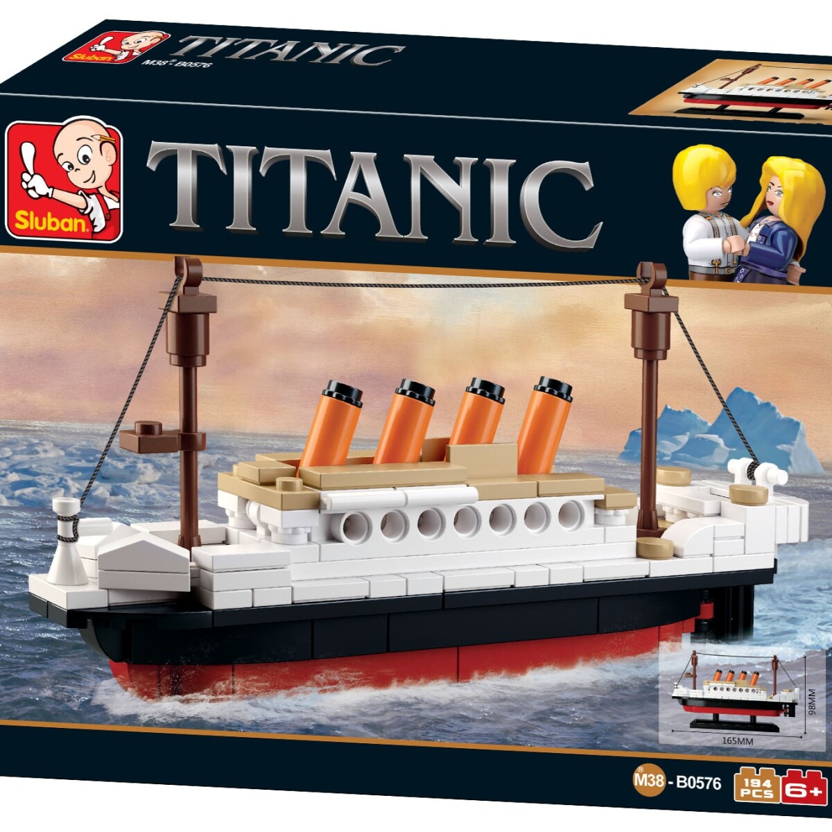 Bloques de Construcción Sluban Titanic 194PCS 
