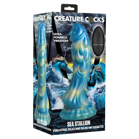 Dildo Vibrador con Control Sea Stallion Creature Cocks Dildo Vibrador con Control Sea Stallion Creature Cocks