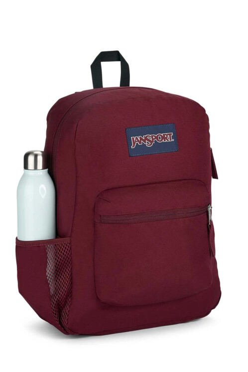 MOCHILA JANSPORT CROSS TOWN RUSSET RED