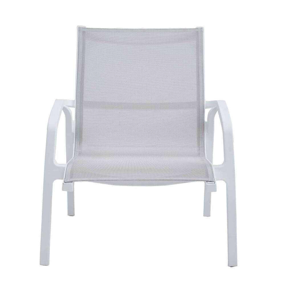 SET DE TERRAZA EXTERIOR POLIPROPILENO BLANCO CARTAGENA