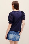 REMERA BALLOON BRODERIE Azul