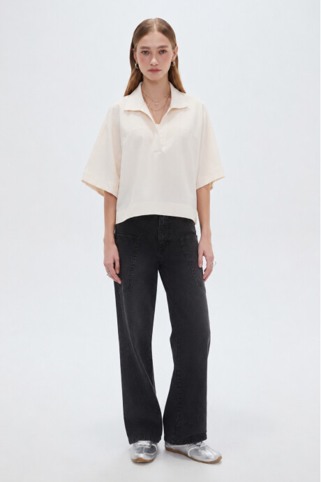 Blusa Kolvir Crudo / Natural