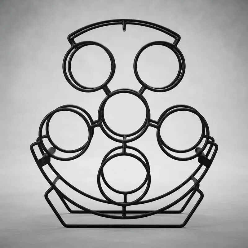 Soporte Metálico Para Botellas De Vino Soporte Metálico Para Botellas De Vino