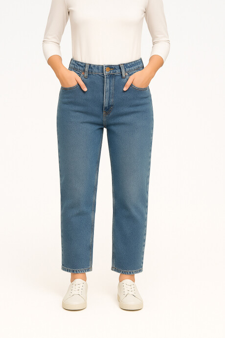 Pantalon Mitana Azul Grisaceo