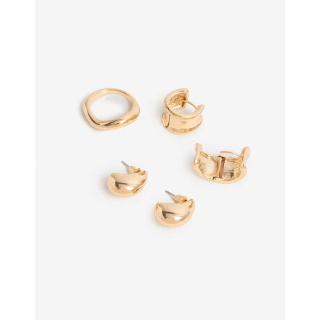 Bijou Set Metal Dorado
