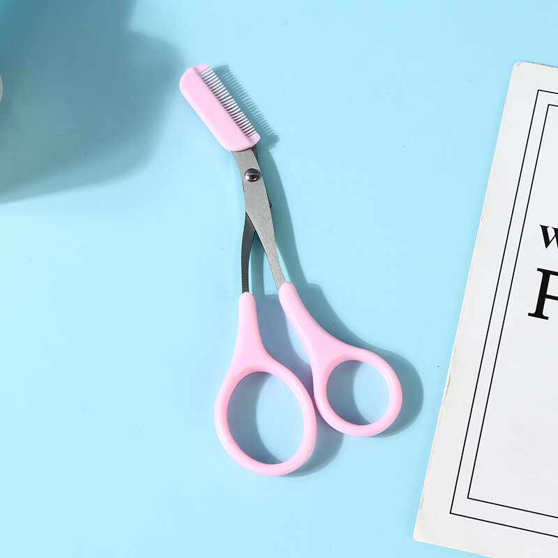 Tijeras Para Cejas Con Peine Unica