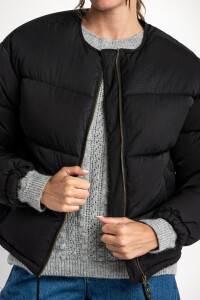 Campera Capitoneada Negro