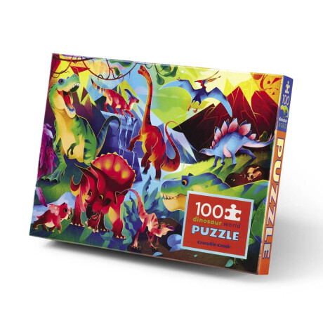 Puzzle Holográfico Crocodile Creek 100 Piezas 45 cm x 60 cm Dinosaurio