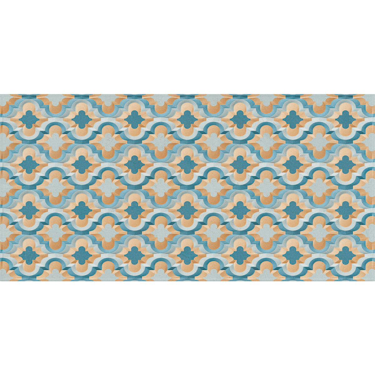 Semi Gres Decorada Pulido 54X109Cm Piso Pared 