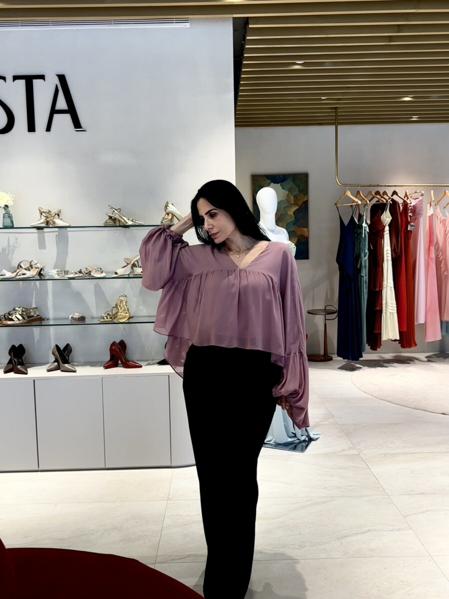 Blusa Doris - Rosa viejo 
