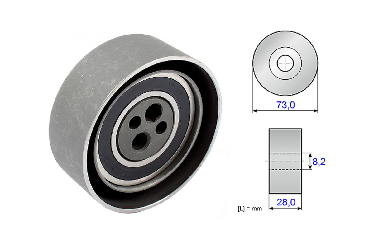 Tensor Correa Distribución Tensor Correa Distribución