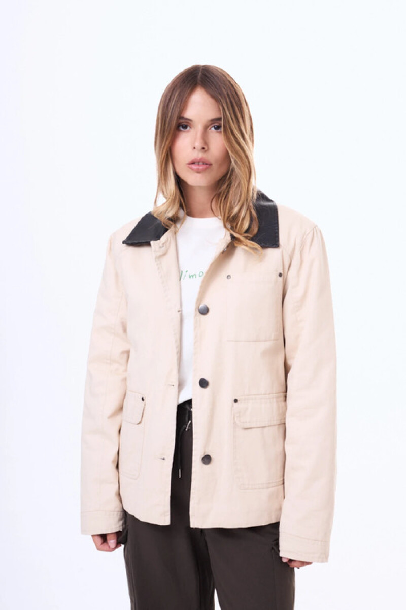 Campera Angol Crudo