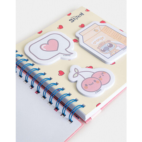 Cuaderno ''stitch Capybara'' Fucsia Medio