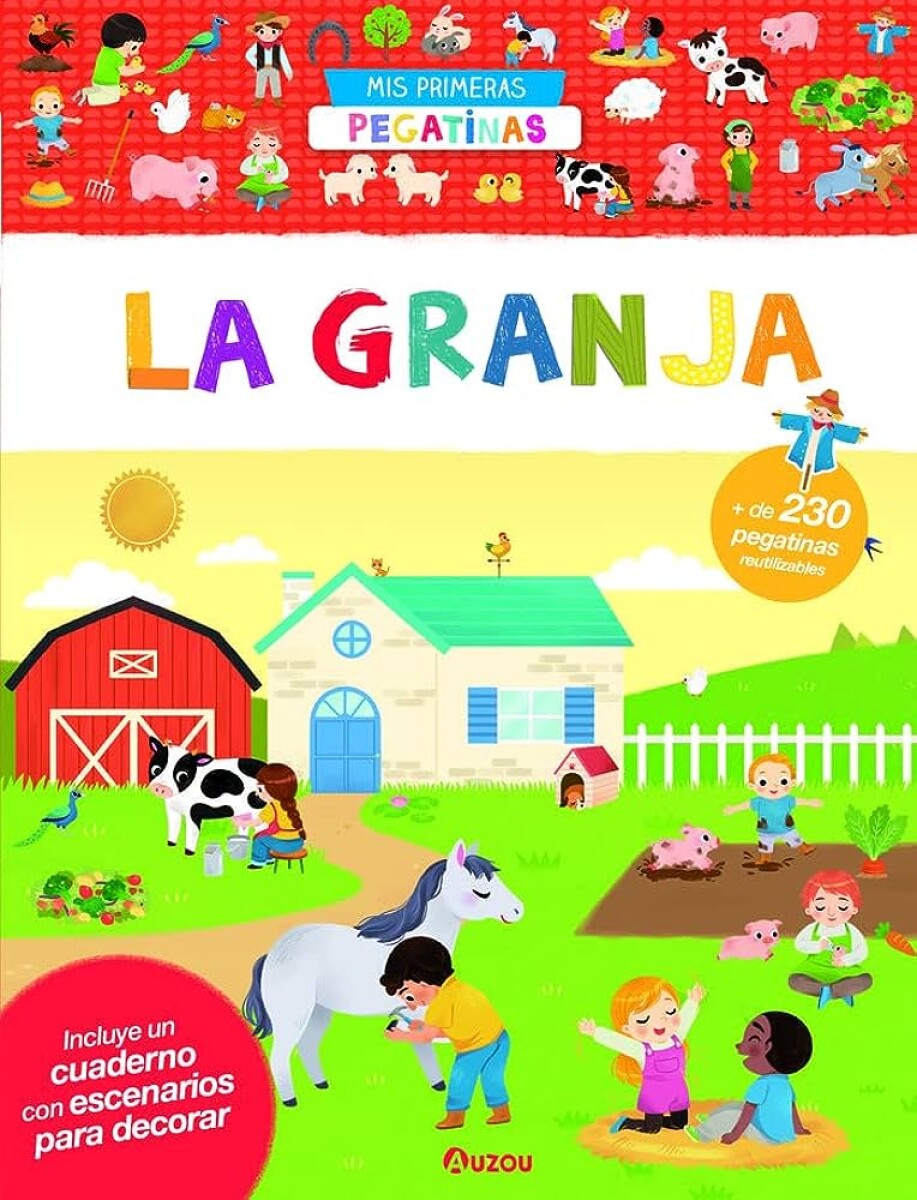 MIS PRIMERAS PEGATINAS LA GRANJA 