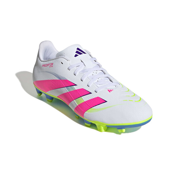 Championes De Fútbol Hombre Adidas Predator Club Fg/mg Blanco-rosado