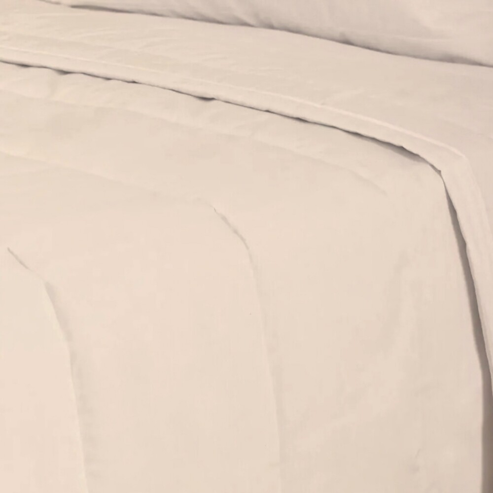 Acolchado mas Fundas 2 plazas - Finezza 400 hilos Beige