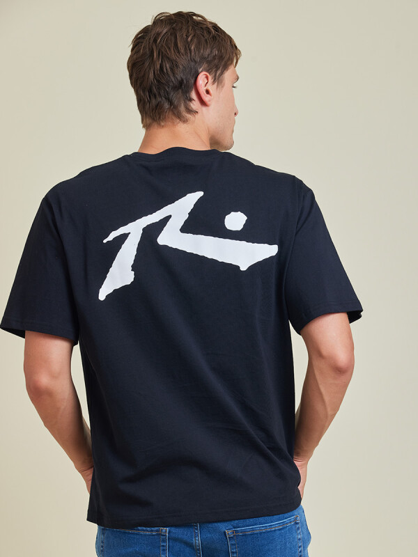 T-SHIRT GALIS RUSTY Negro