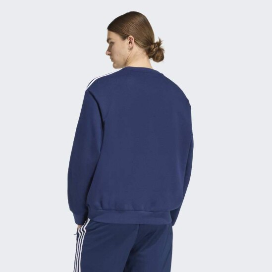 Buzo Adidas Adicolor 3 Rayas Oversize Azul