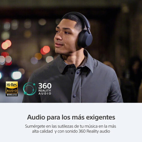 Auriculares Sony inalámbricos noise cancelling WH-1000XM5 Negro
