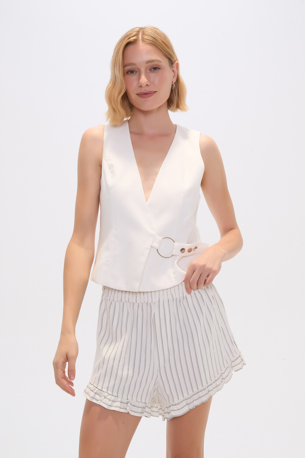 Chaleco Funchi Marfil / Off White